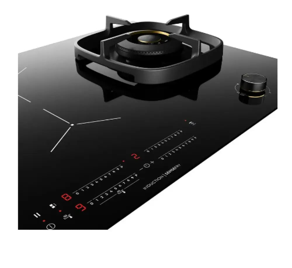 Electrolux EHH957BE 90cm Hybrid Gas and Induction Cooktop - UltimateTaste 900 Series for Professional Home Cooking & Modern Kitchen Design