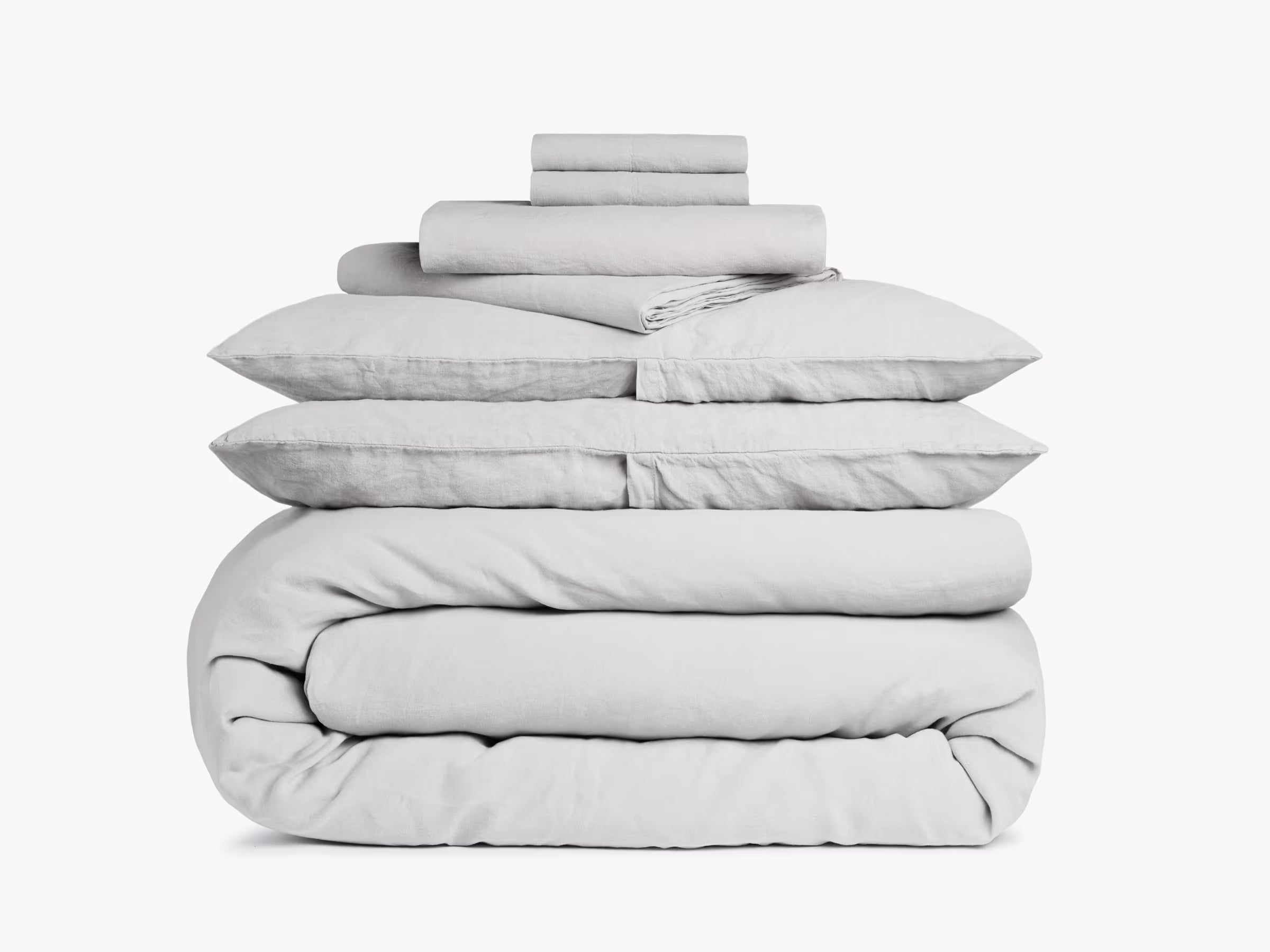 Premium Linen Fabric Bundle - Soft & Breathable Fog F/Q for Dresses, Curtains & Home Decor | Natural & Durable Material for Sewing & DIY Projects