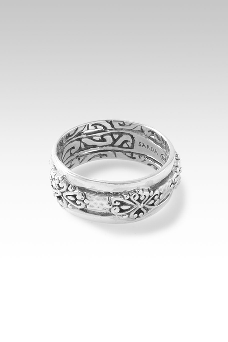 Tranquil Beauty Ring™ in Janyl Adair - Elegant Sterling Silver Dainty Ring for Women - Perfect for Everyday Wear, Date Nights & Special Occasions