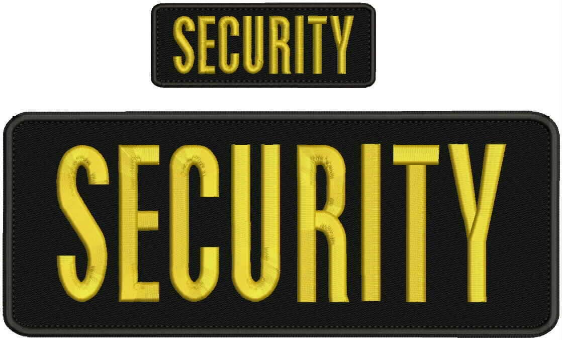 Custom Embroidered Patches for Women & Men - Gold Security Hook Backing | DIY Jacket, Hat, Backpack & Denim Decor