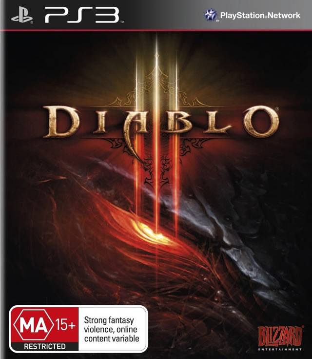 Diablo III PS3 Game - Playstation 3 Action RPG (PAL Version) - Perfect for Fantasy Adventure Gaming & Multiplayer Co-op