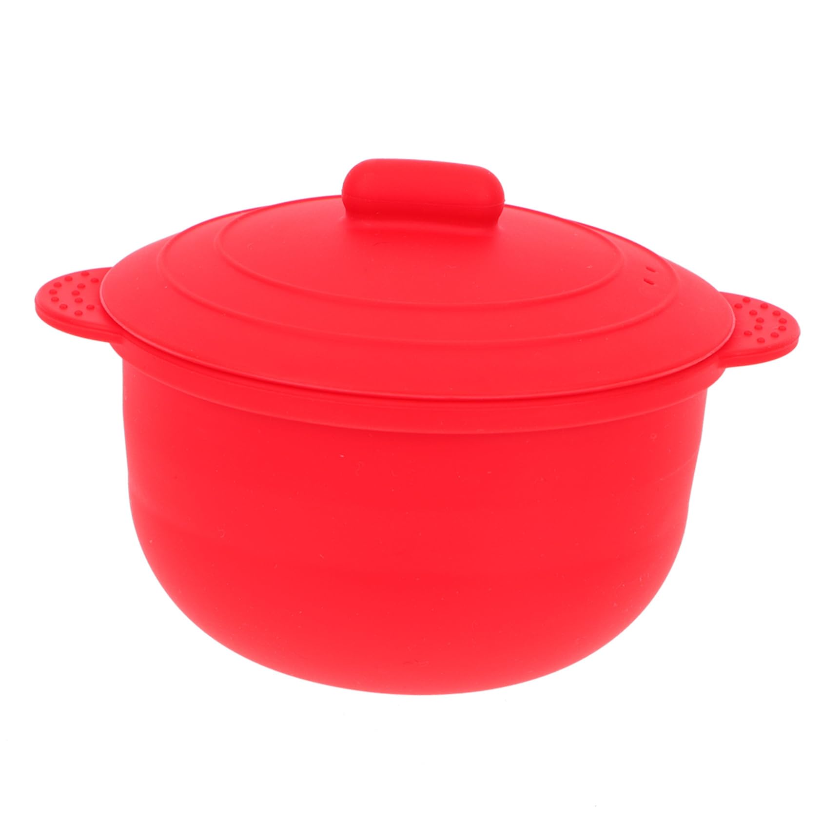 NOLITOY Silicone Wax Melter Bowl - Portable Wax Heater Accessory for DIY Candle Making, Wax Melting & Beauty Tools - Travel-Friendly Makeup Container (Red) - Perfect for Home Spa, Nail Salon & Travel Essentials