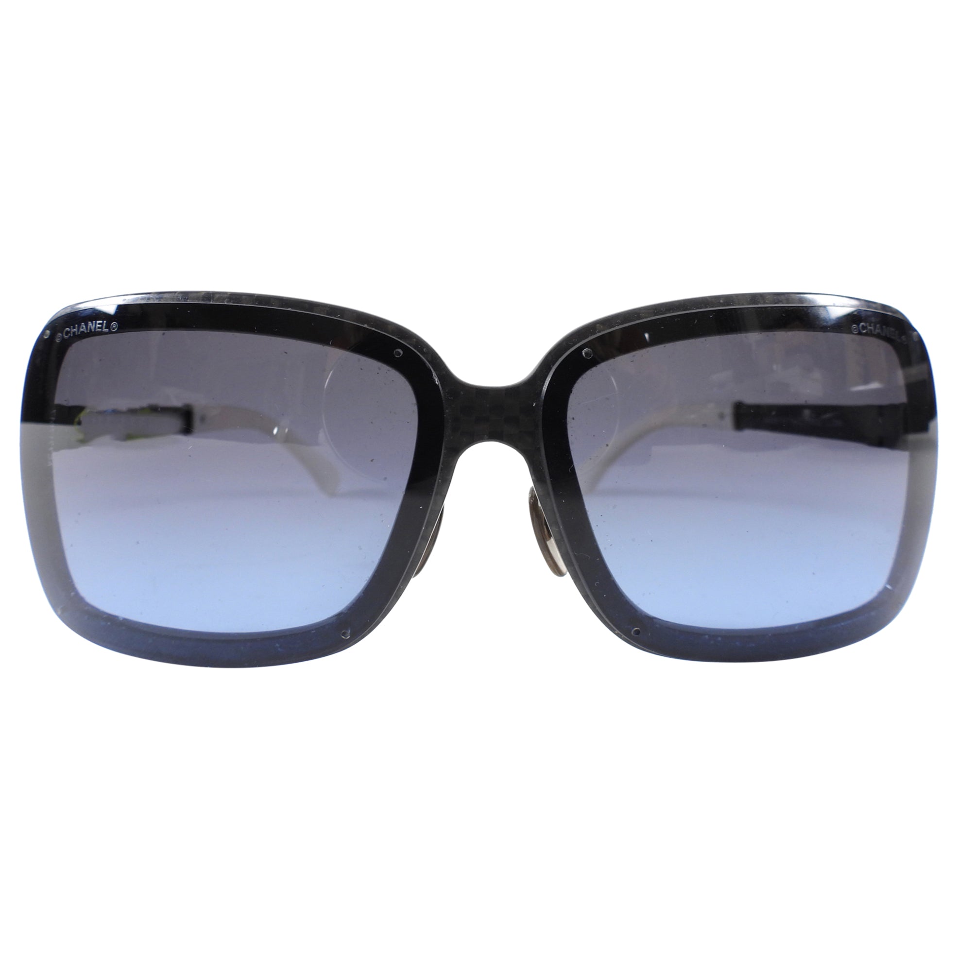 Chanel Square Sunglasses with Dark Blue Lens L1294 - Luxury Designer Shades for Women, UV Protection & Fashion Statement - Perfect for Beach, Driving & Outdoor Activities