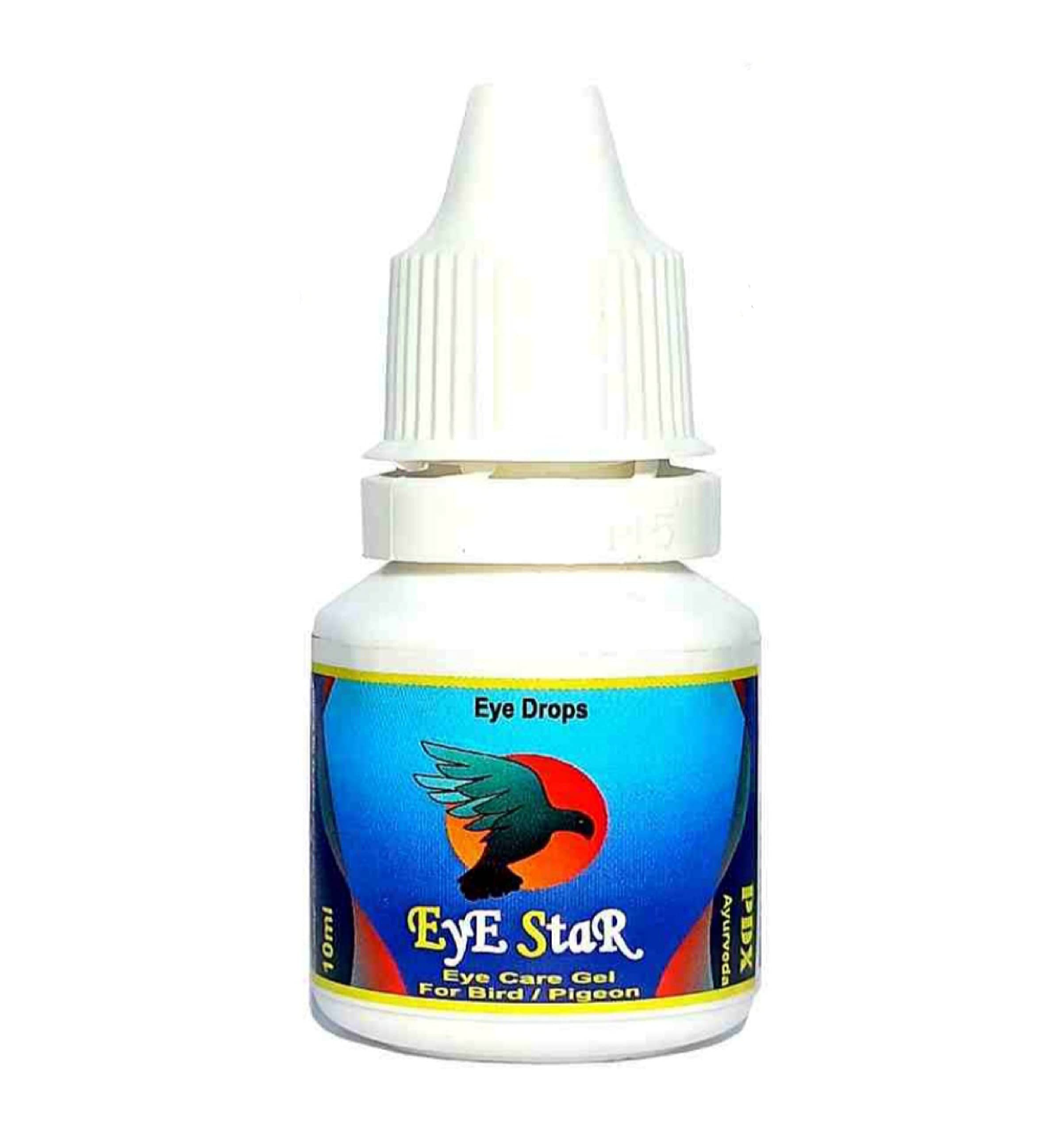 Pigeon Eye Care Gel - 5ml | Effective Treatment for Eye Star & Infections | PDX Bird Care Medicine | Safe for Pigeons & Birds | Use for Conjunctivitis, Swollen Eyes & Prevention | Ideal for Aviaries, Racing Pigeons & Pet Birds