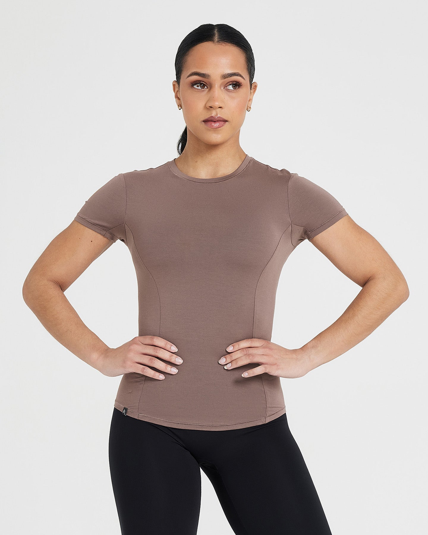 Mellow™ Soft Short Sleeve T-Shirt for Men - Comfortable Cotton Tee in Cool Brown | Casual Wear, Everyday Outfits & Summer Style