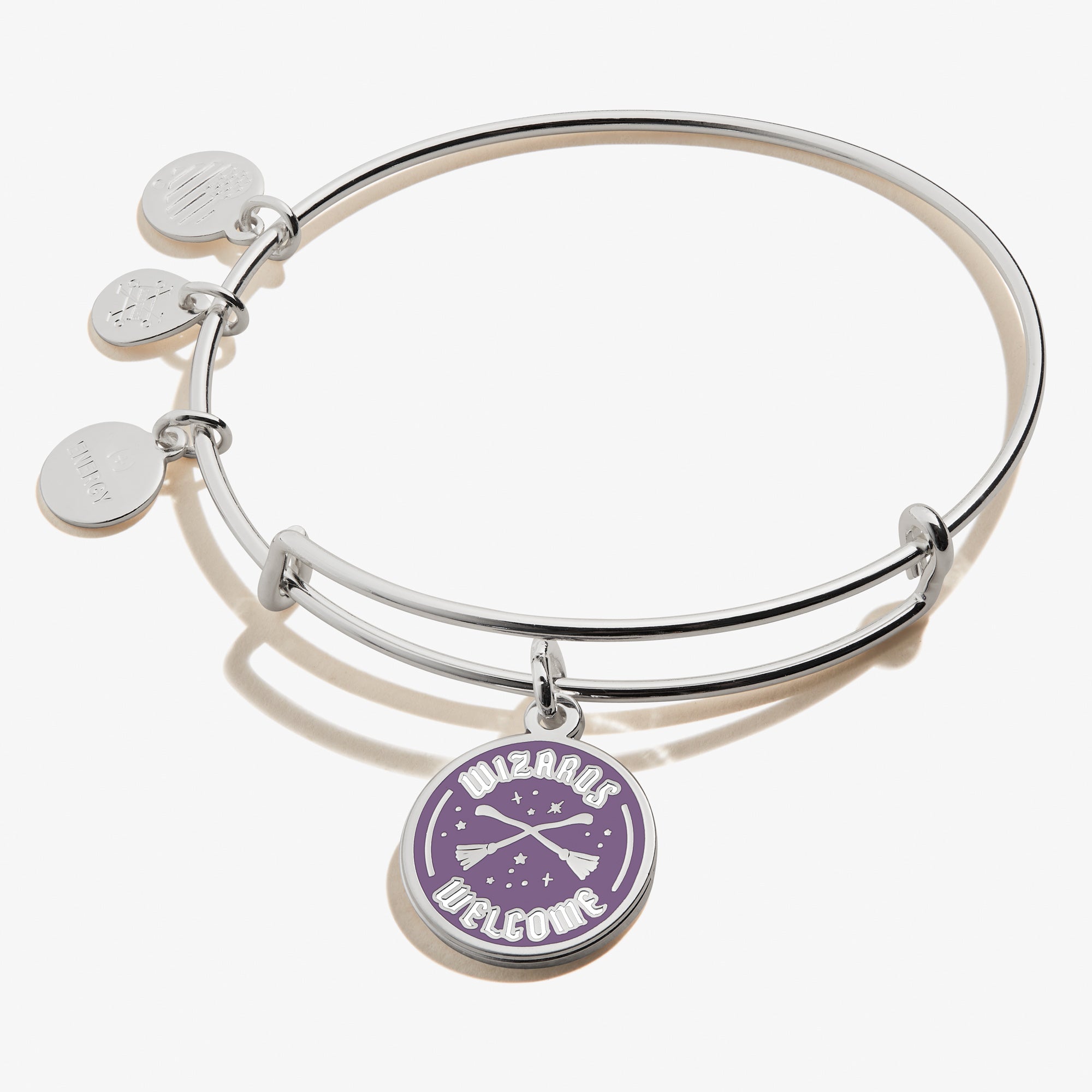 Harry Potter™ 'Wizards Welcome' Charm Bangle - Official Wizarding World Jewelry for Fans, Cosplay & Everyday Wear