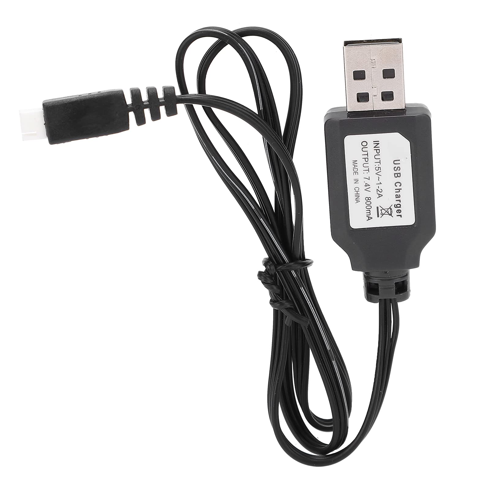 VGEBY 7.4V RC USB Charger Cable with SM3P Socket - Fast Charging Cord for RC Lithium Batteries, Remote Control Cars & Model Accessories | Perfect for RC Hobbyists, DIY Enthusiasts & Toy Car Charging Needs