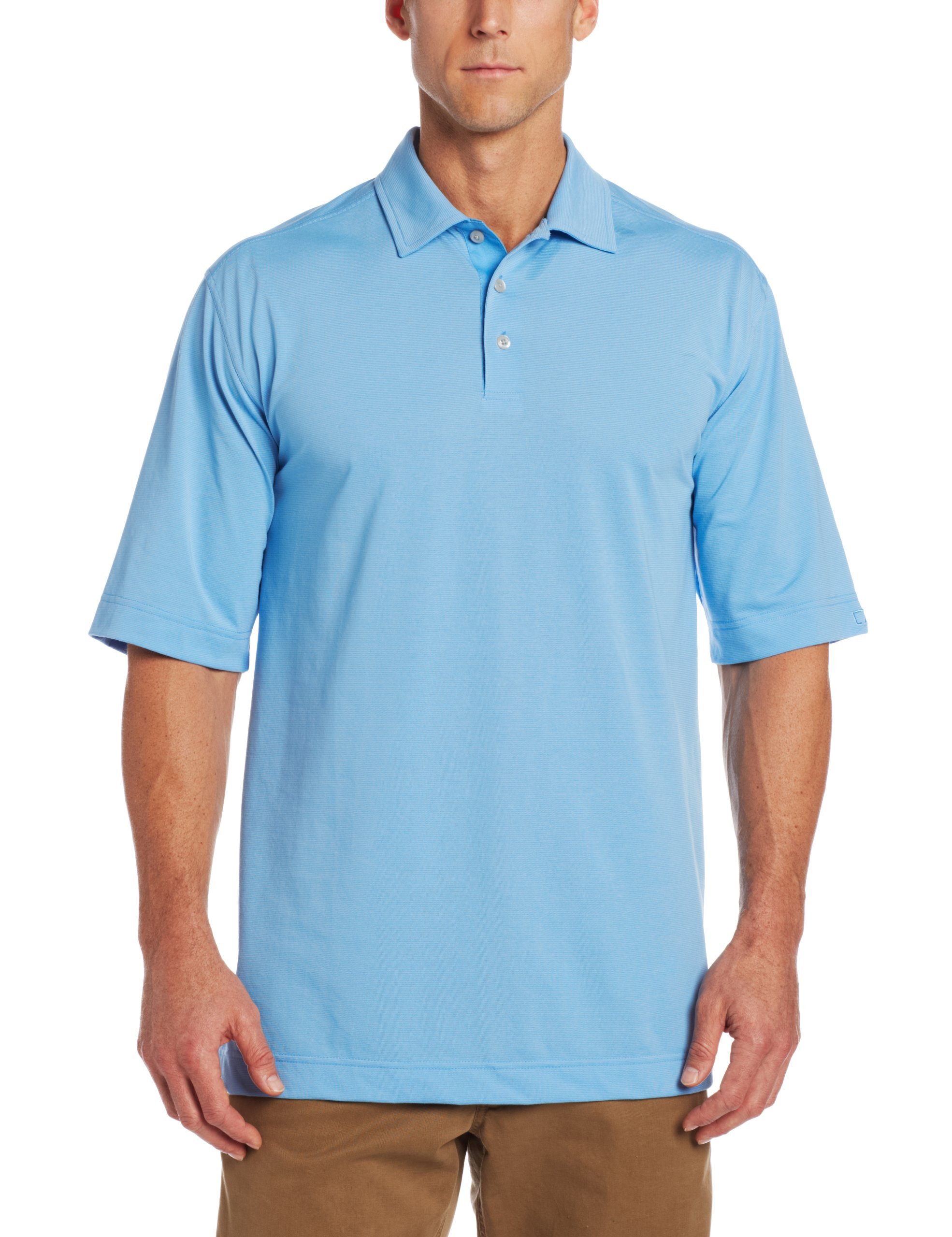 Cutter & Buck Men's Big & Tall Medina Polo Shirt - Comfortable Performance Golf & Casual Wear for Tall Men