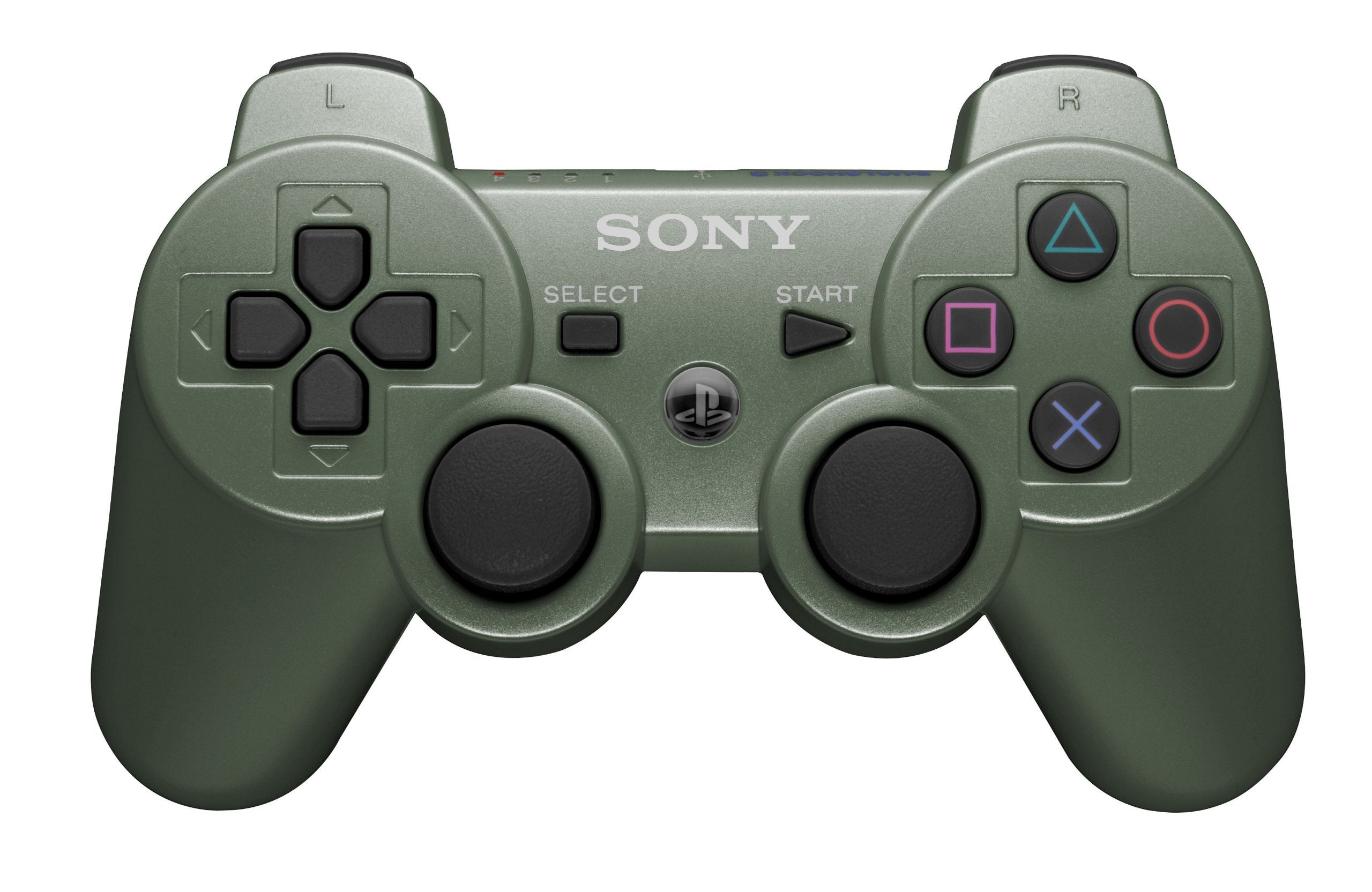Original PlayStation 3 DualShock 3 Wireless Controller - Jungle Green | Compatible with PS3 Consoles | Perfect for Gaming, Streaming & Retro Game Nights
