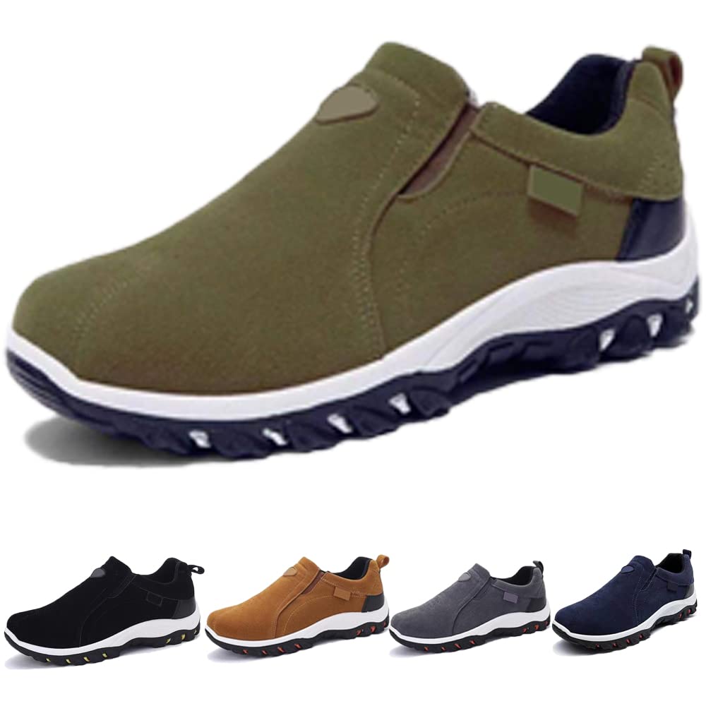 **Men's Orthopedic Shoes with Arch Support - Breathable, Lightweight & Non-Slip for Hiking, Walking & Outdoor Activities - Perfect for Travel, Work & Daily Comfort**