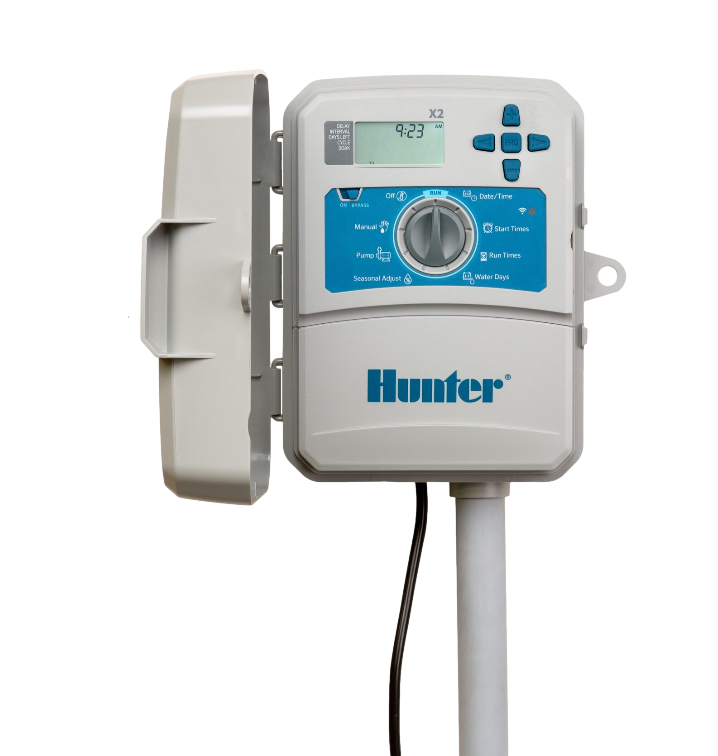 Hunter X2™ Smart WiFi Sprinkler Controller for Indoor & Outdoor Use - Compatible with Alexa & Google Home - Perfect for Lawn, Garden & Landscape Irrigation
