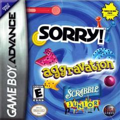 Best Family Board Games for GameBoy Advance - Aggravation, Sorry, Scrabble Jr - Fun Travel & Party Entertainment