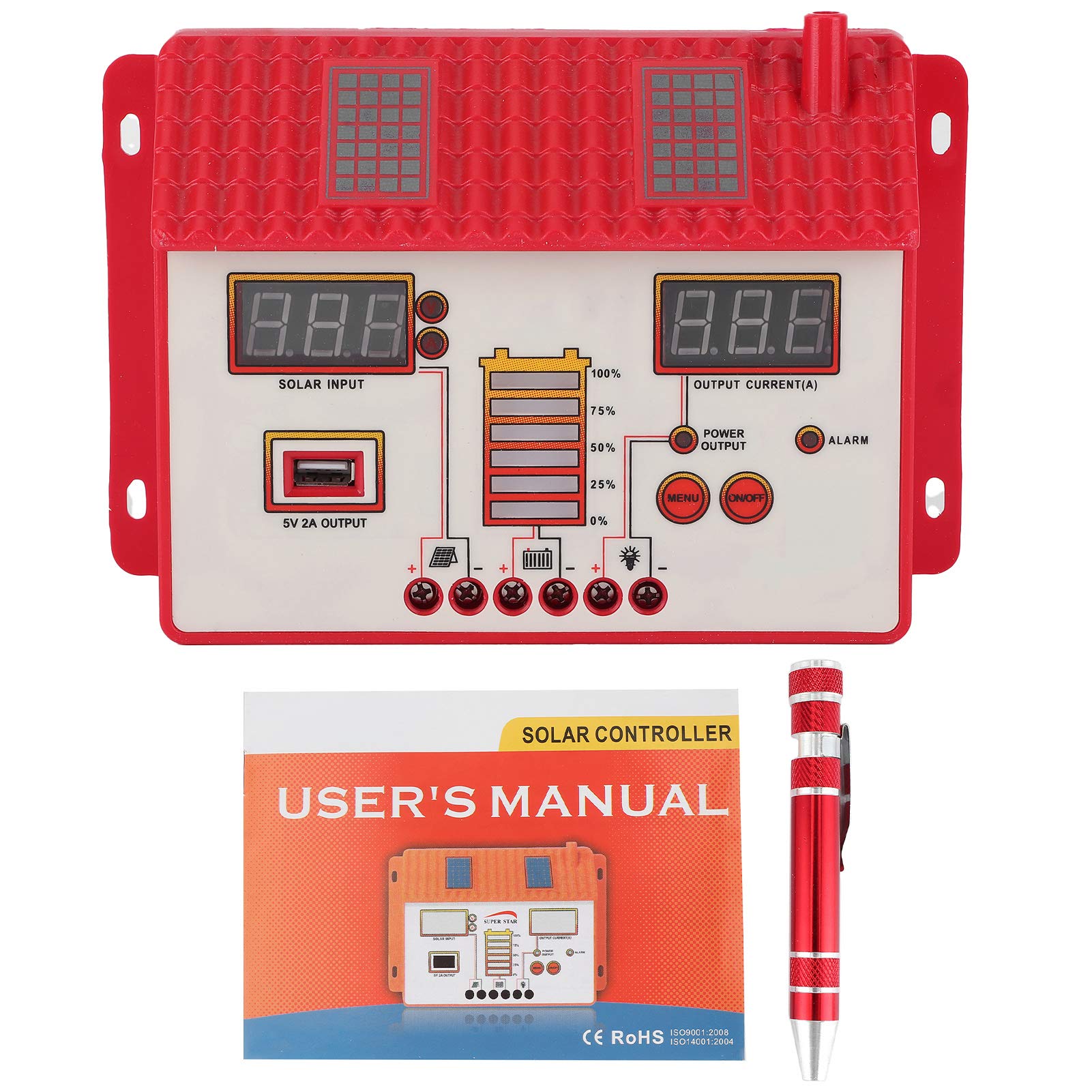 40A MPPT Solar Charge Controller - Durable for Home Solar Power Systems