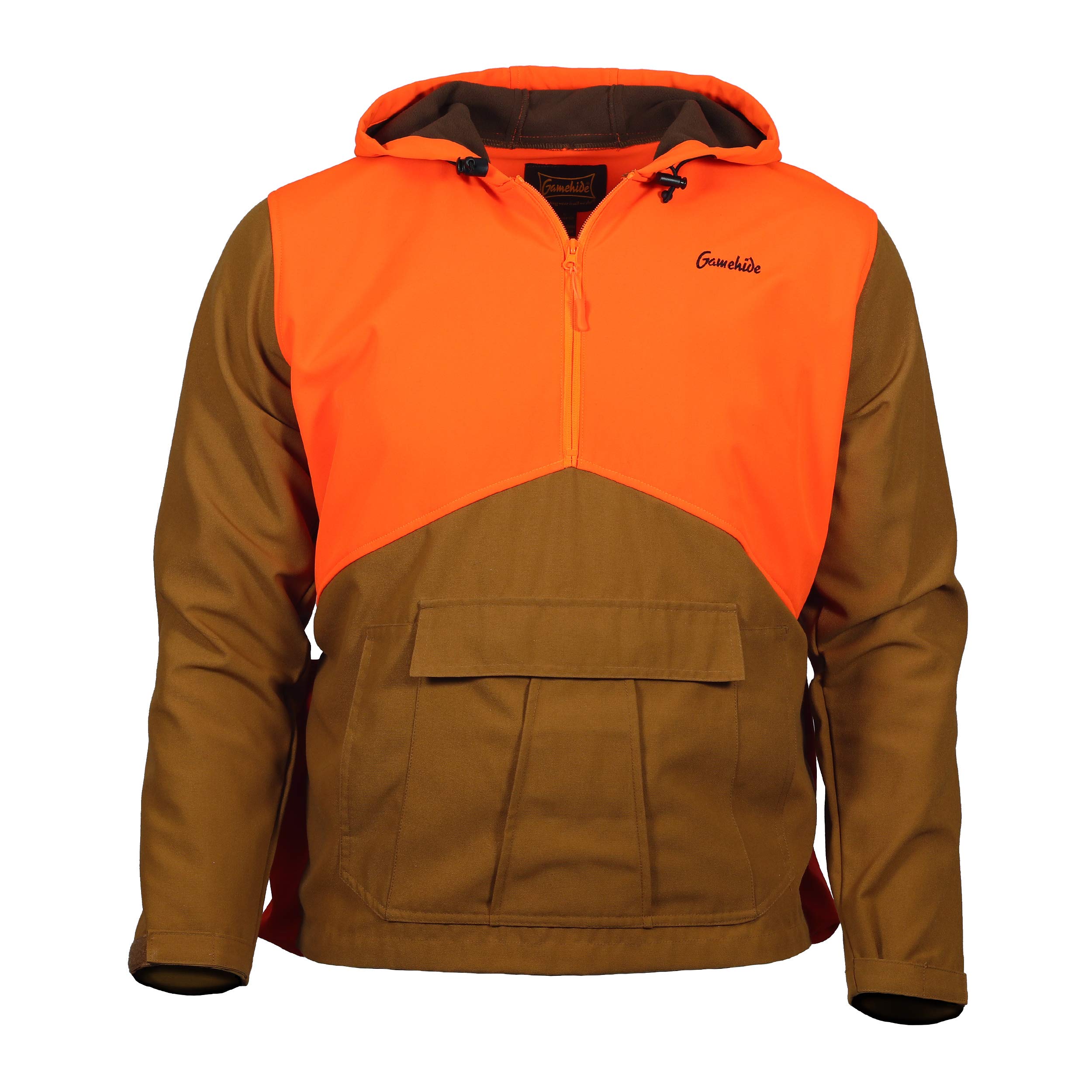 Gamehide Upland Field Hunting Hoodie - Waterproof Camo Jacket for Men - Warm & Durable Hunting Apparel for Outdoor Adventures (Ideal for Duck Hunting, Upland Bird Hunting & Cold Weather Activities)