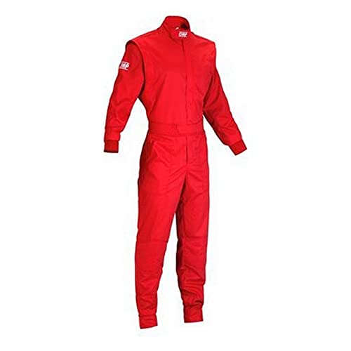 **OMP ompnb157906164 Red Summer Overalls for Women - Comfortable 4XL Size - Perfect for Outdoor Activities, Gardening & Casual Wear**