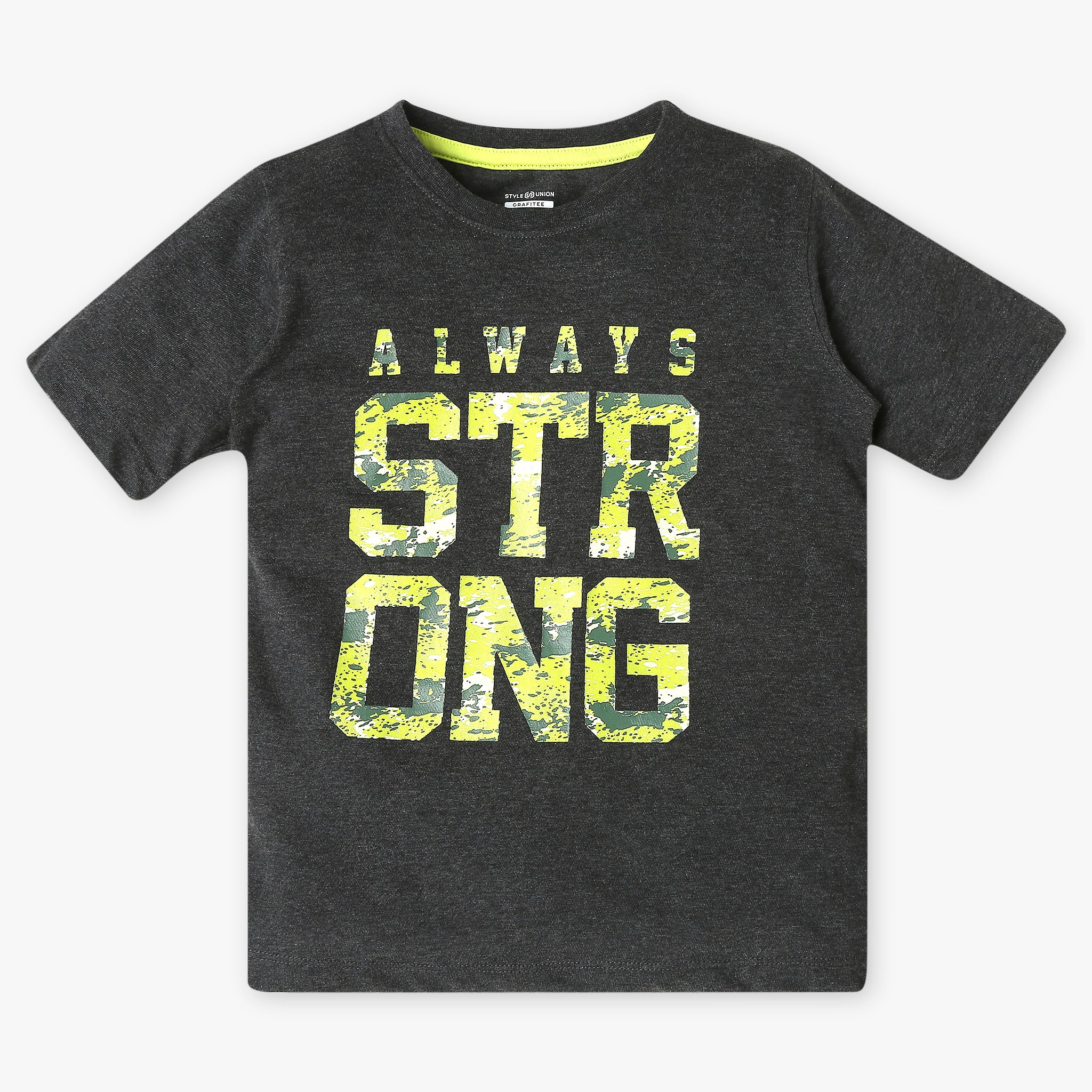 Boys Regular Fit Graphic T-Shirt - Cool Cotton Tee for Kids - Perfect for School, Play & Everyday Wear