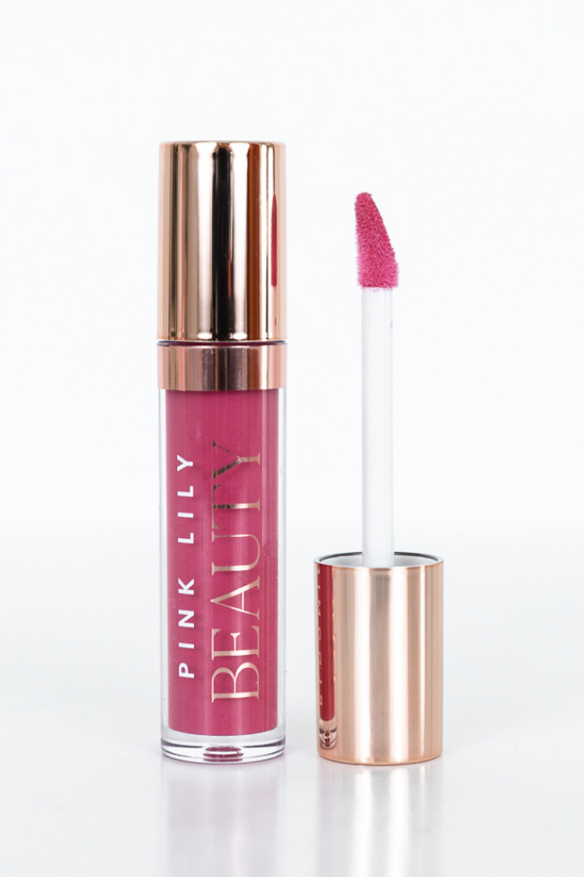 GWP Pink Lily Beauty Blooming Gloss Tinted Lip Oil - Hydrating & Shiny, Perfectly Pink Lip Gloss for Everyday Wear & Special Occasions