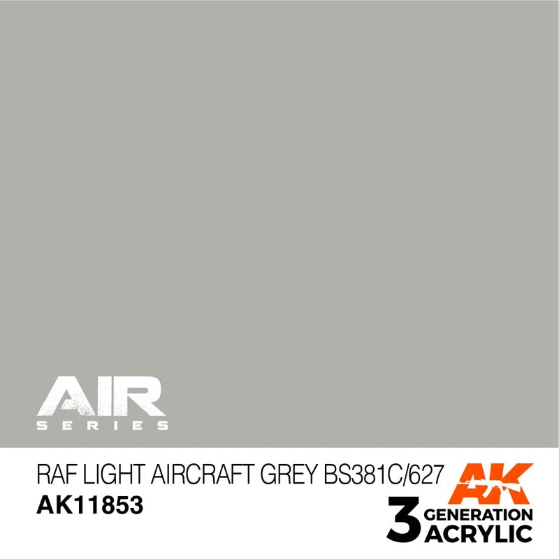 AK Air RAF PRU Blue BS381C/636 Paint - High-Quality Aviation Coating for Model Kits & DIY Projects | Perfect for Aircraft Models, RC Planes & Scale Modeling