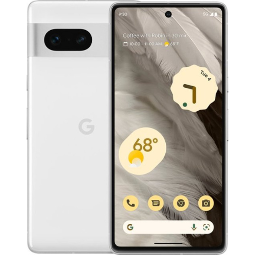 Google Pixel 7 Smartphone 256GB Unlocked - Snow White | Premium Android Phone with Advanced Camera, Fast Charging & Long Battery Life for Work, Travel & Everyday Use