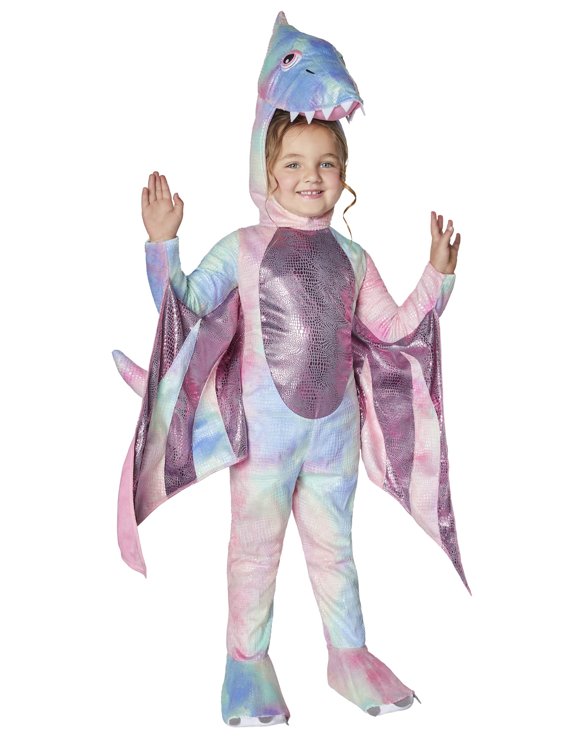 Cute Toddler Pterodactyl Costume - Dinosaur Jumpsuit for Halloween & Dress-Up