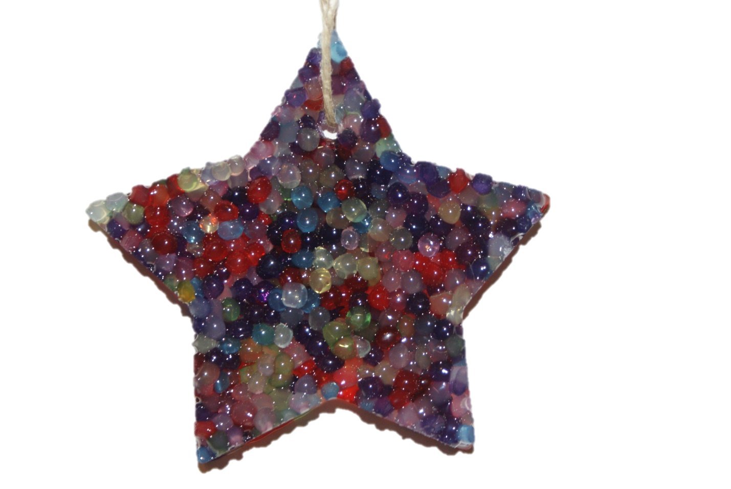 Rainbow Star Shaped Car Air Freshener - ChicWick Car Candle Fragrance for Long-Lasting Freshness | Perfect for Cars, Offices, and Small Spaces