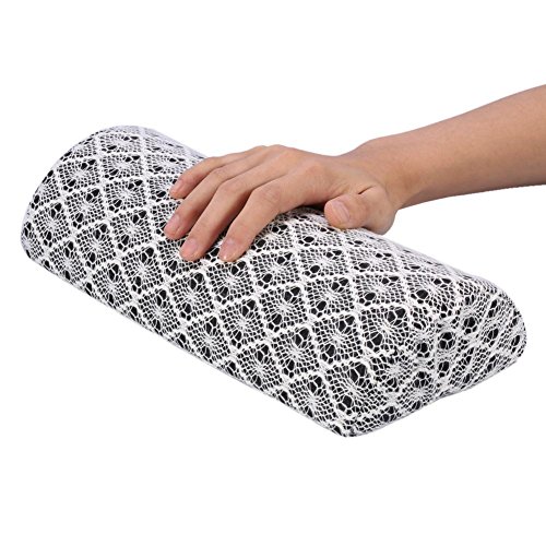 Premium Nail Art Hand Cushion - Soft Detachable & Washable Arm Rest Pillow for Manicure | Professional Nail Art Equipment Holder | Ideal for Salon, Home Use & Professional Nail Technicians