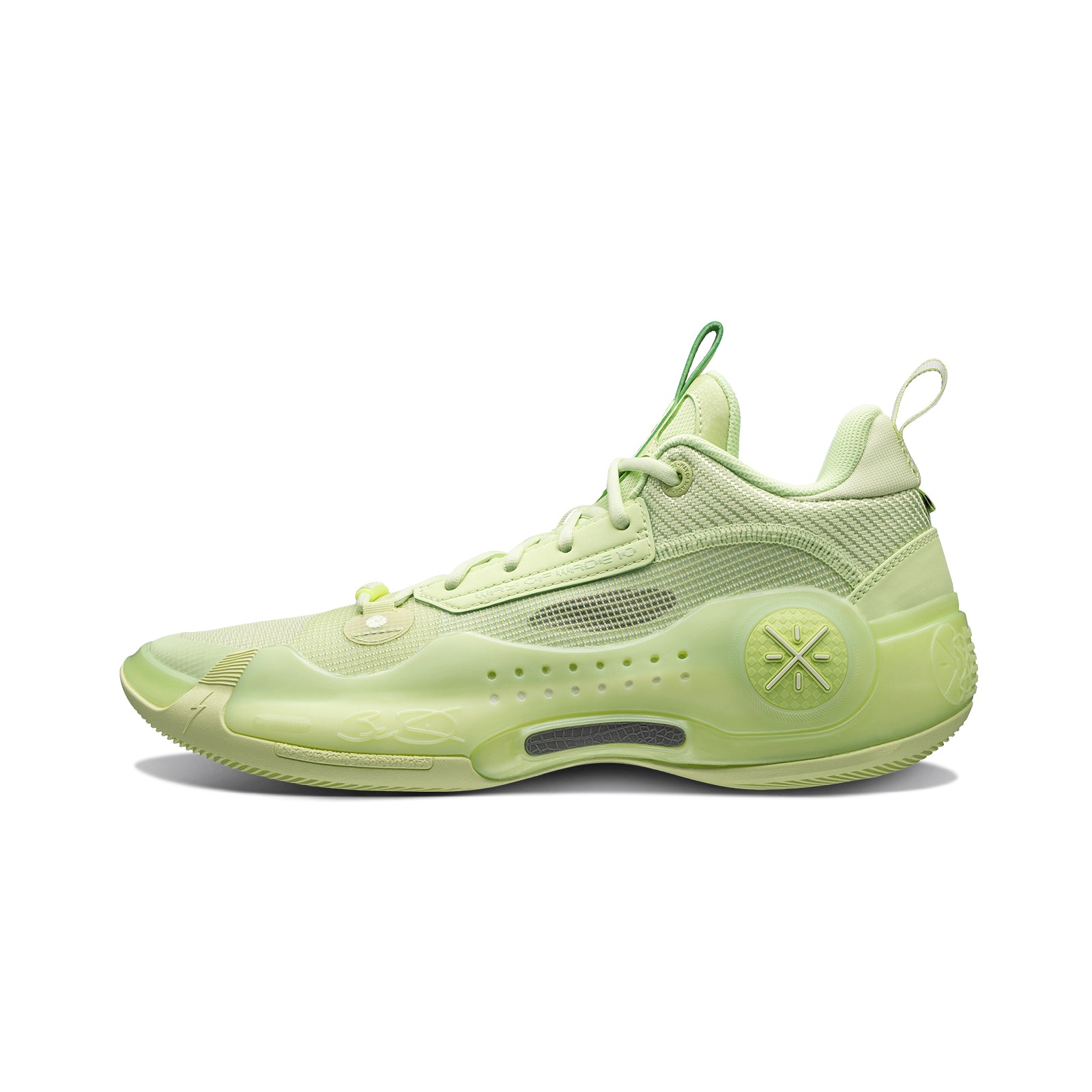 Way of Wade 10 Low Avocado Basketball Shoes - Lightweight Performance Sneakers for Men - Perfect for Indoor/Outdoor Court Play & Streetwear Fashion