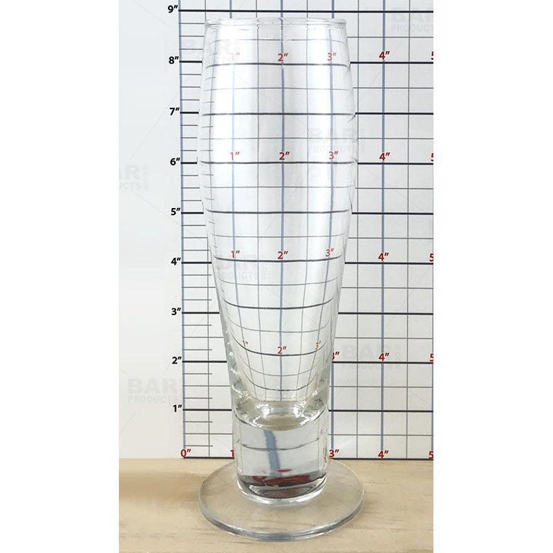BarConic® 15 oz Footed Beer Glass - Premium Craft Beer Tasting Glass for IPAs, Ales & Lagers - Perfect for Home Brews, Pubs & Beer Enthusiasts