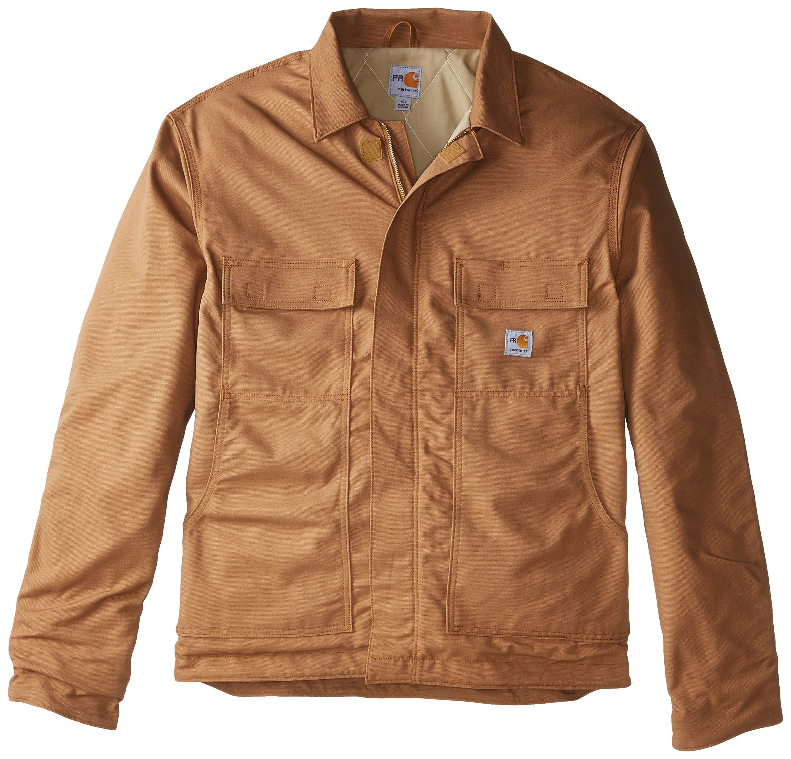 Carhartt Men's Big & Tall Flame Resistant Lanyard Access Jacket - Durable Workwear for Construction & Industrial Safety - Perfect for Electricians, Welders & Hazardous Jobs