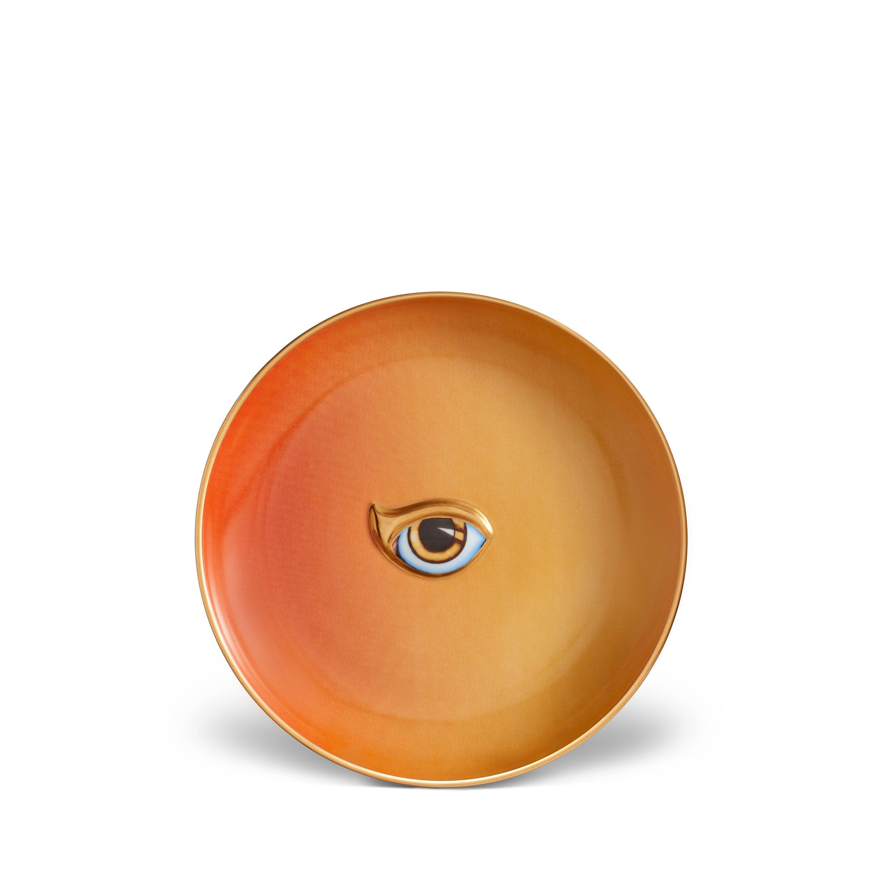 Lito Plate Orange Yellow - Durable Melamine Dinner Plate Set for Home, Restaurant & Outdoor Use - Perfect for Everyday Meals, Parties & Picnics
