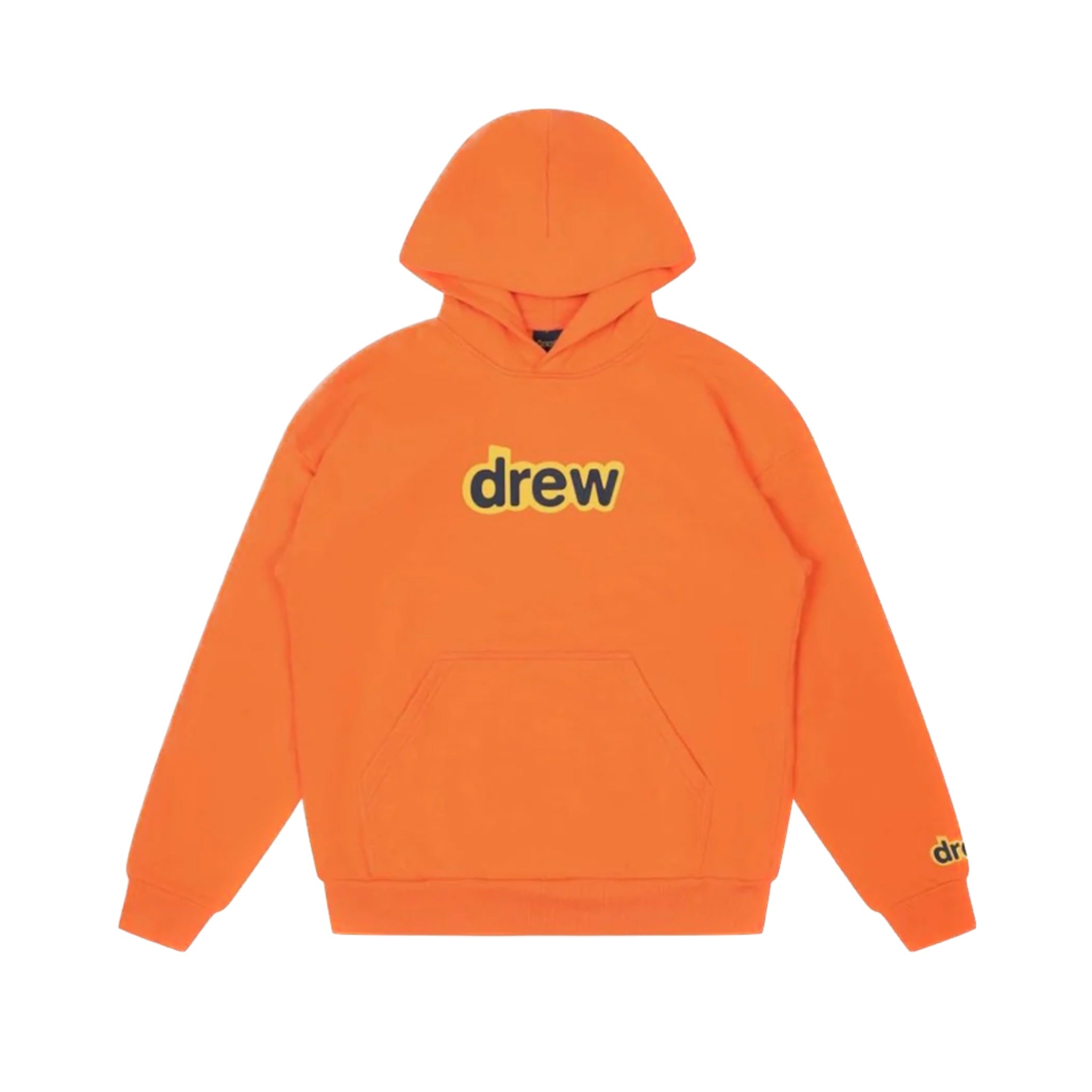 Drew House Secret Hoodie Orange - Oversized Unisex Pullover Sweatshirt for Men & Women | Perfect for Casual Wear, Street Style & Loungewear