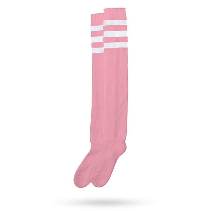 American Socks Bubblegum - Ultra High Cushion Cotton Crew Socks for Men & Women - Perfect for Running, Hiking & Everyday Comfort