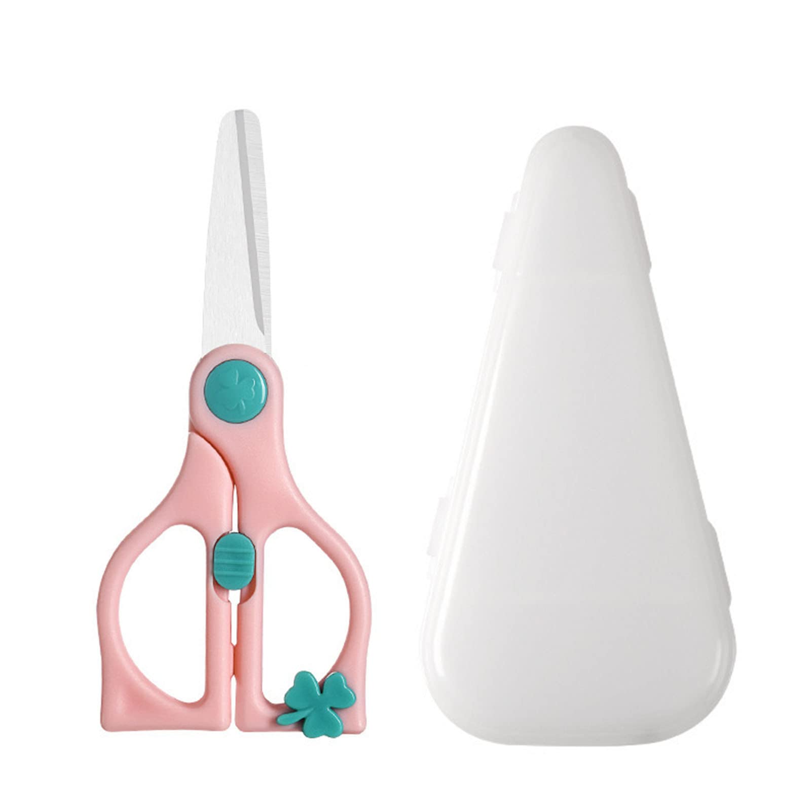 Baby Food Scissors - Ceramic Kitchen Shears for Cutting Meat & Soft Foods | Safe Toddler Feeding Tool | Perfect for Homemade Baby Food Prep & Travel Snacks