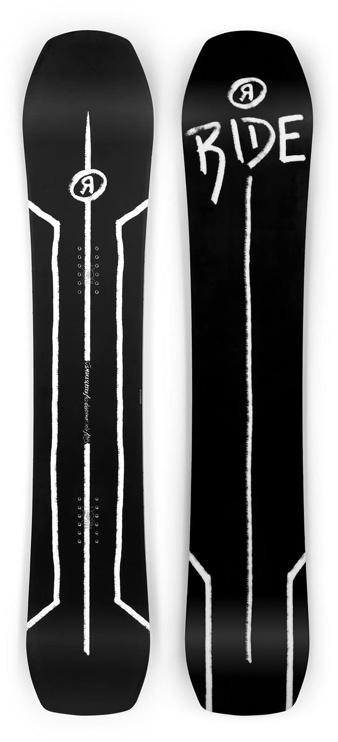 Ride Smokescreen Men's Snowboard - High-Performance All-Mountain Board for Freestyle & Powder Riding | Perfect for Park, Backcountry & Resort Snowboarding