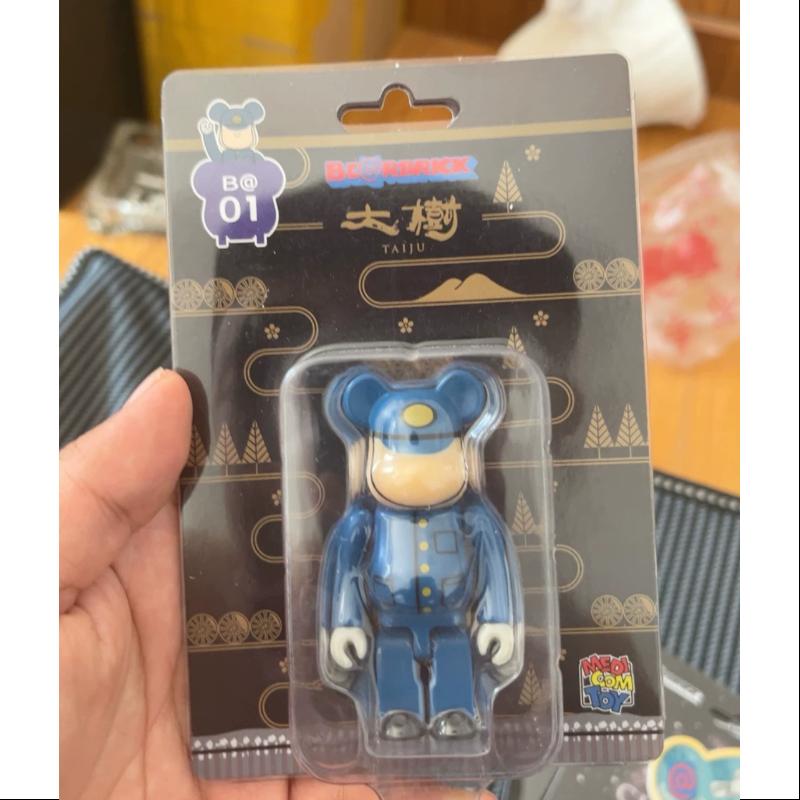 Bearbrick BE WITH YOUR TRAIN Conductor TAIJU 100% Limited Edition Medicom Be@rbrick Collectible Figure - Perfect for Anime Fans, Toy Collectors & Home Decor