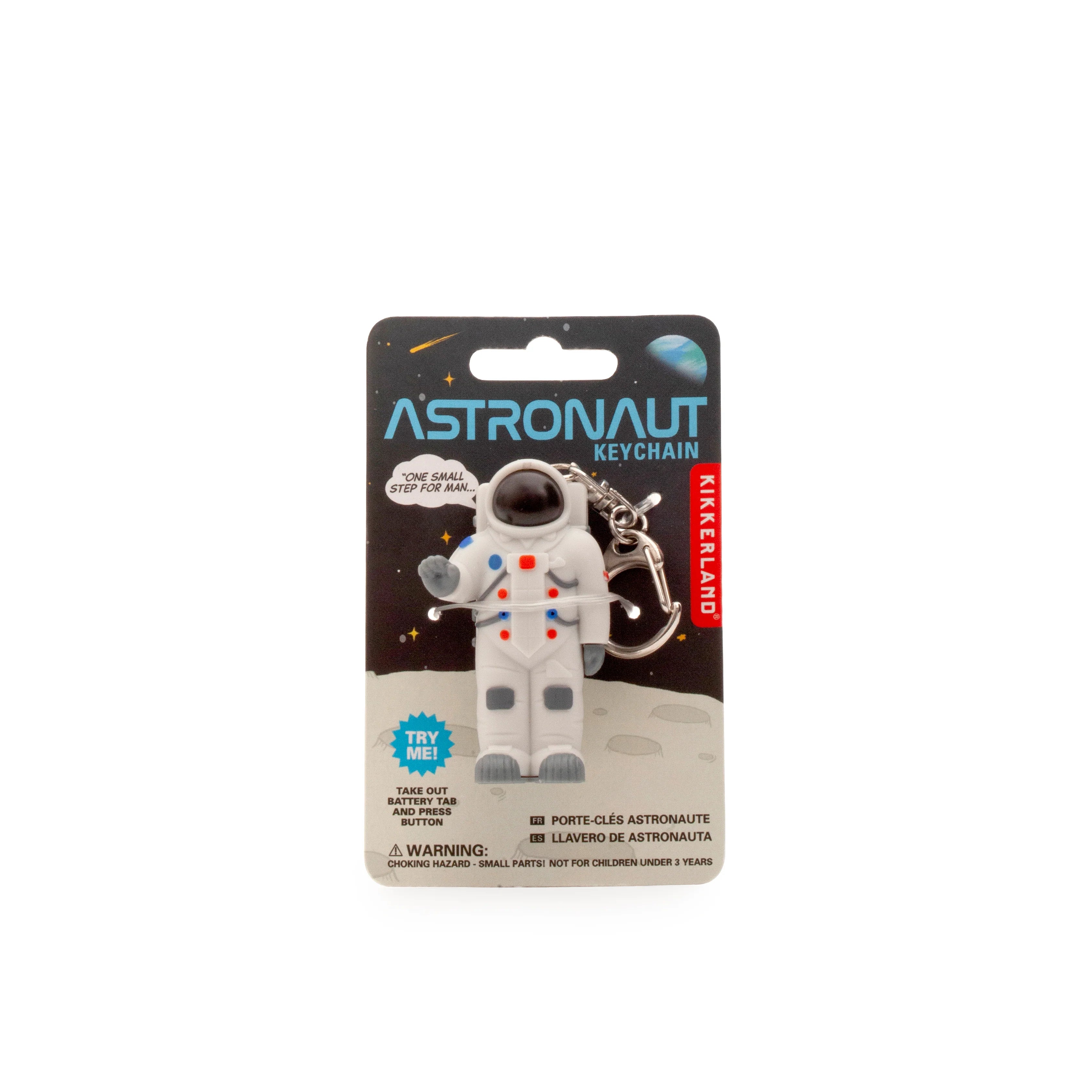 Astronaut Keychain - Space-Themed Metal Keyring for Keys & Backpacks - Perfect Gift for Space Enthusiasts & Sci-Fi Fans - Use for Home, Office, or Travel Accessories