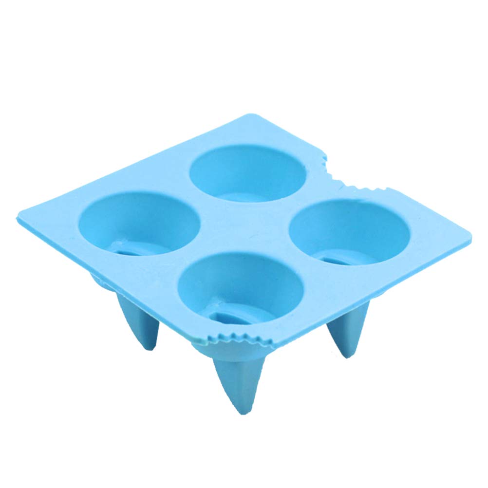 UPKOCH Shark Fin Silicone Ice Mold - Reusable Blue Shark Ice Cube Tray for Cocktails, Drinks & Party Favors - Perfect for Shark Themed Parties, Ocean Decor & Summer Beverages