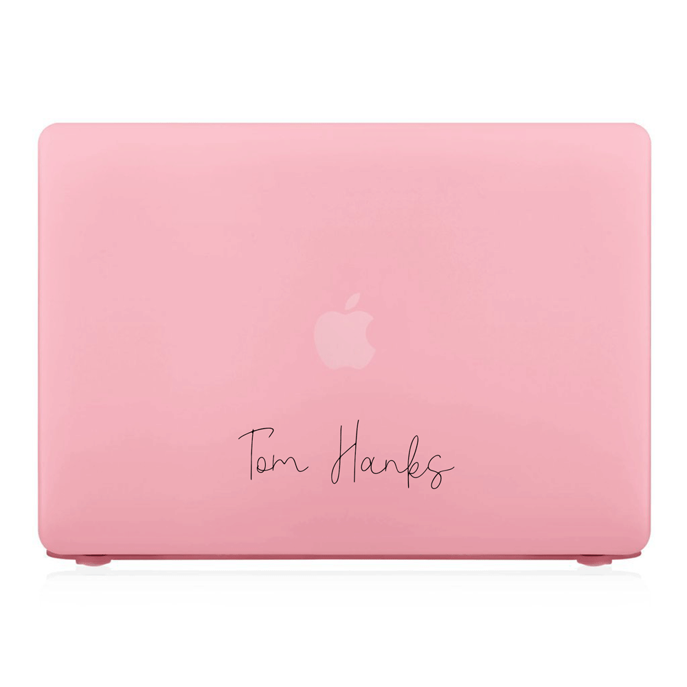 Premium MacBook Hardshell Protective Case with Elegant Calligrapher Signature Design - Durable Scratch-Resistant Cover for MacBook Air/Pro - Perfect for Work, Travel & Everyday Use