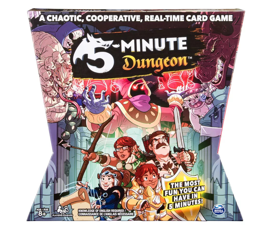 5 Minute Dungeon - Fast-Paced Cooperative Card Game for Family & Friends | Perfect for Game Nights, Parties & Travel | Fun & Easy to Learn Adventure Board Game