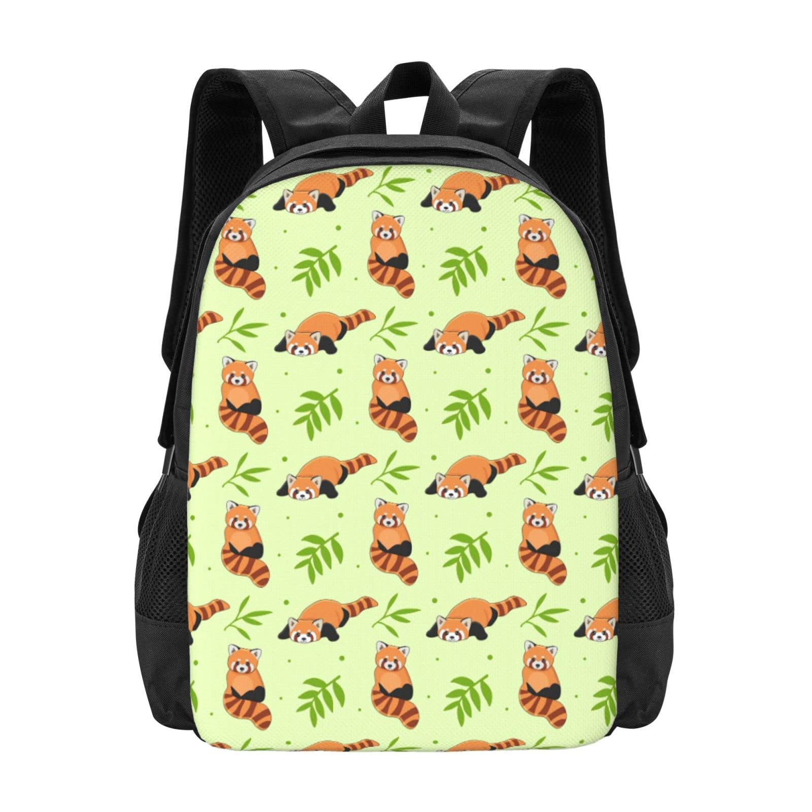 Red Panda Laptop Backpack - Travel & School Bag for Women Men Kids | Adjustable Straps, Lightweight for Daily Use