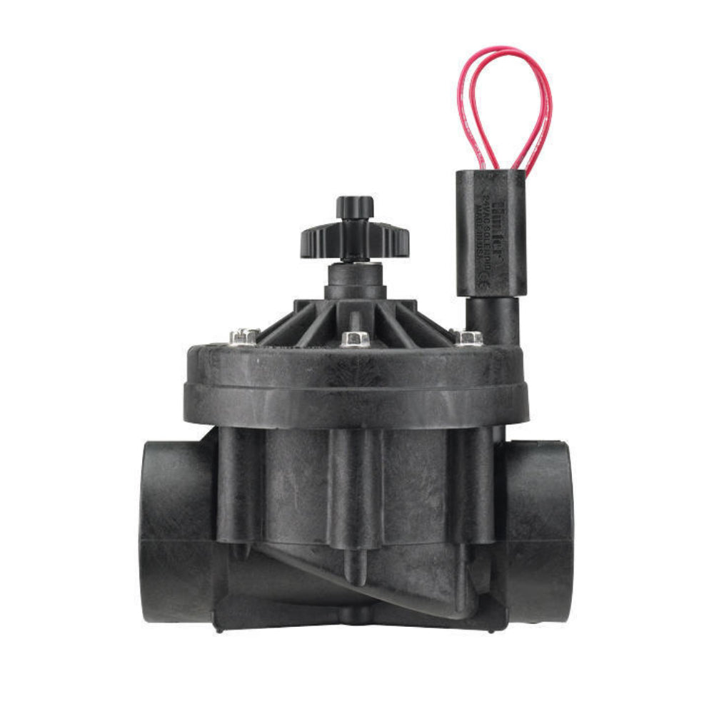 Hunter ICV 201G FS 2 Inch Globe Valve with Flow Control & Filter Sentry - Female x Female Connection for Water Supply & Irrigation Systems