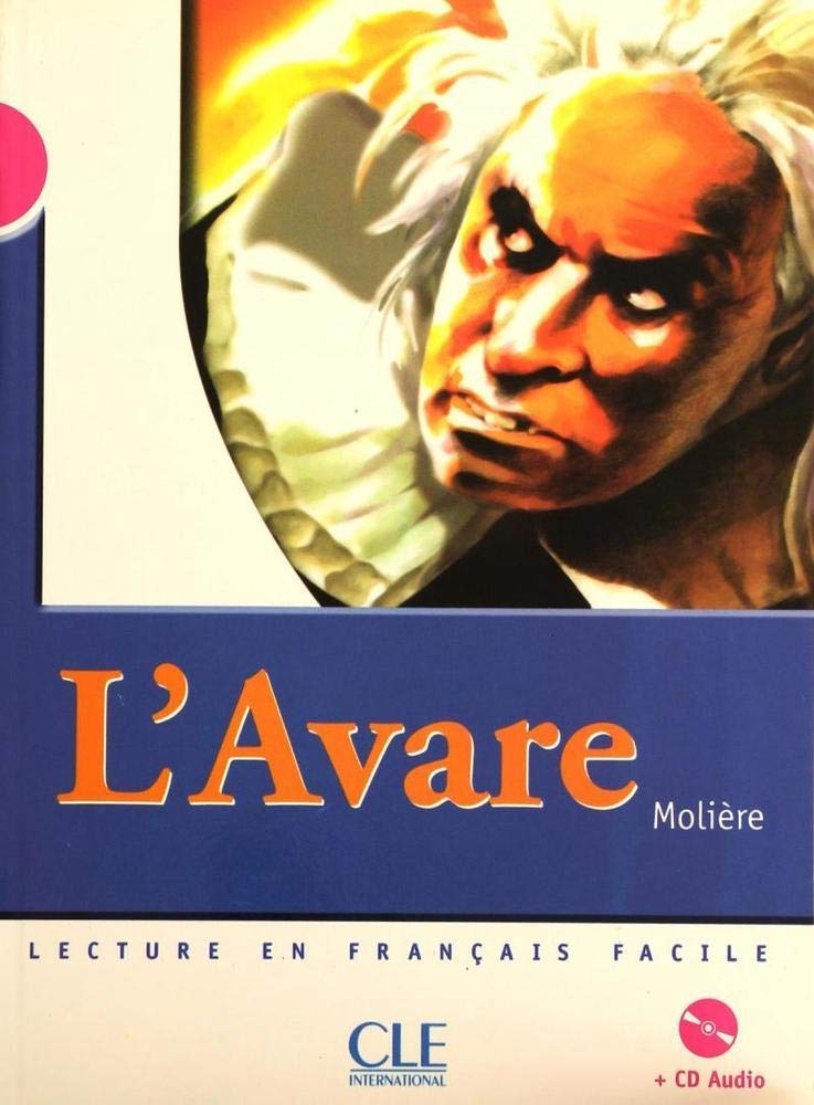 L'Avare with Audio CD - Level 3 French Learning Book | Perfect for Classroom Study & Self-Improvement