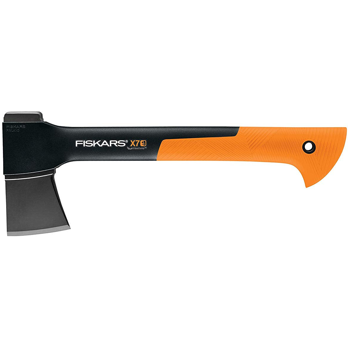 Fiskars X7 Hatchet 14 Inch - Lightweight Camping Axe for Splitting Wood, Hiking & Outdoor Survival Gear - Perfect for Backpacking, Bushcraft & Firewood Preparation