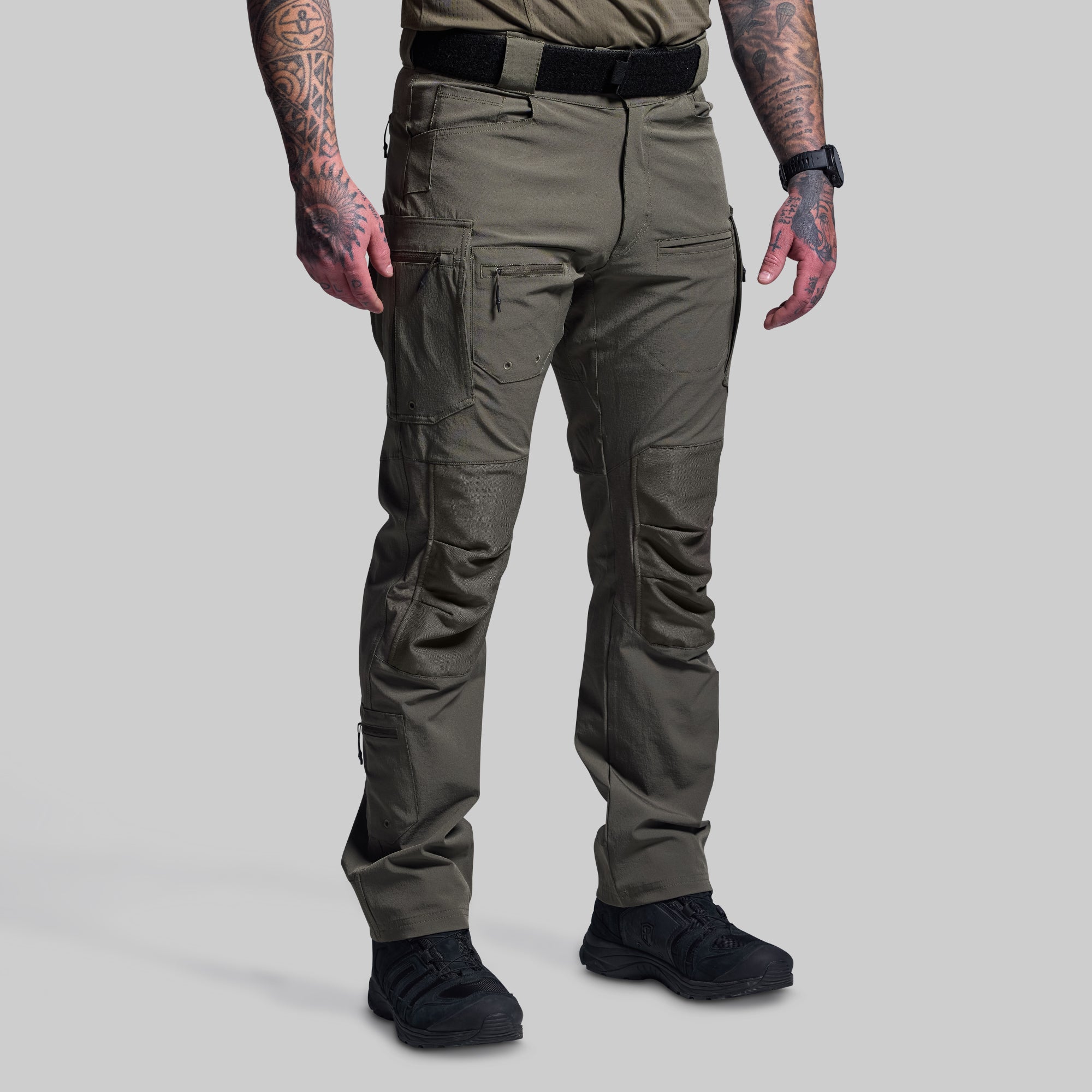 Tactical Op Assault Pants - Ranger Green Military Combat Pants for Outdoor, Airsoft & Hiking | Durable & Lightweight Tactical Gear