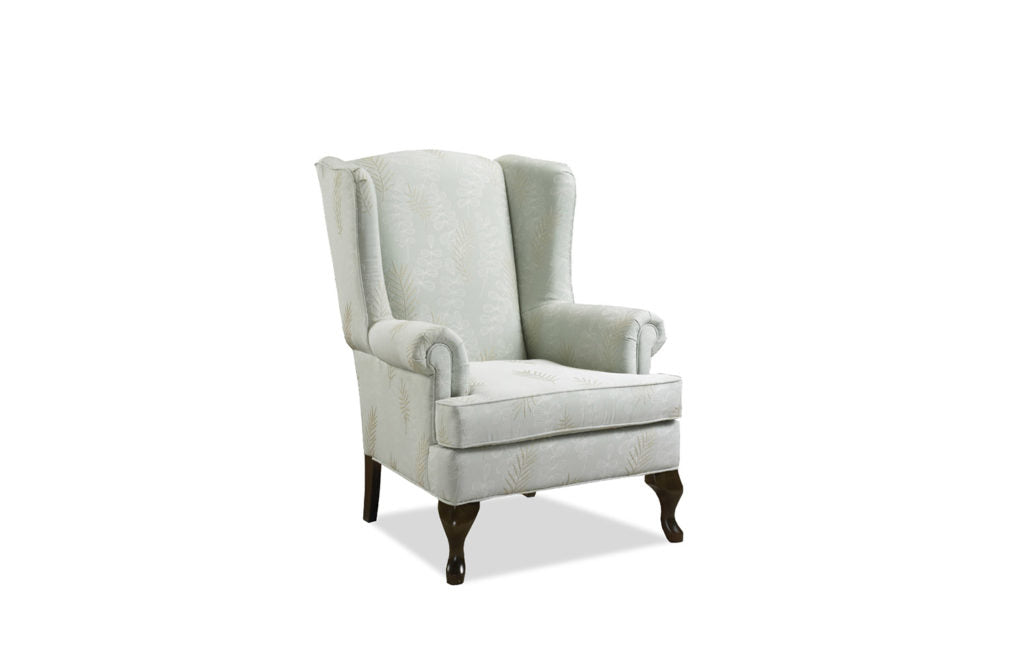 Classic Canadian Nora Wing Chair - Comfortable Lounge Chair for Living Room, Bedroom & Office - Elegant Home Decor & Relaxation Furniture
