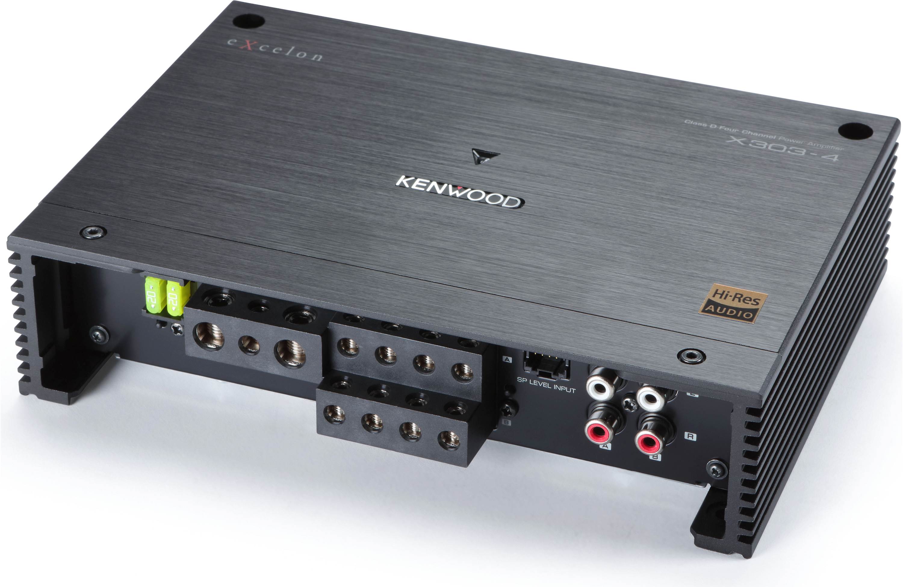 Kenwood Excelon X303 4 X Series 4 Channel Car Amplifier - High Power Audio for Cars, Trucks & SUVs | Perfect for Upgrading Your Vehicle Sound System