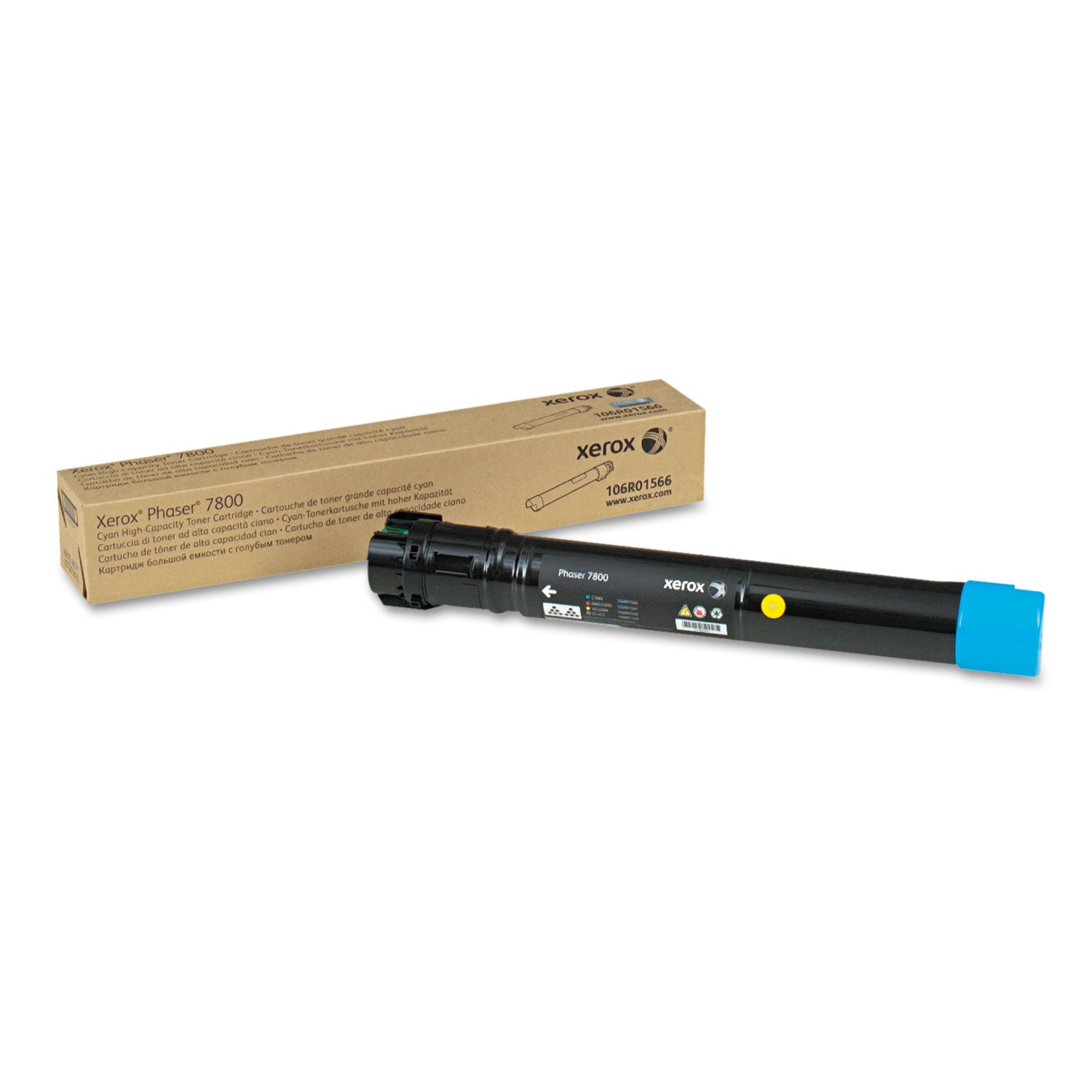 106R01566 High Yield Cyan Toner Cartridge - 17,200 Page Yield | Compatible with [Printer Models] for Office & Home Printing