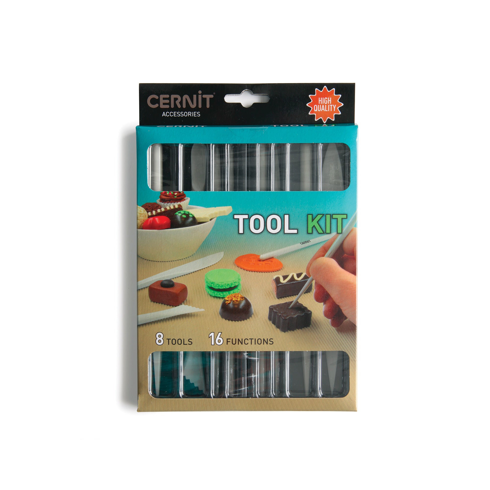 8 Piece Professional Modeling Tool Kit for Clay, Sculpting & Pottery - Perfect for Artists, DIY Crafts & Home Decor Projects