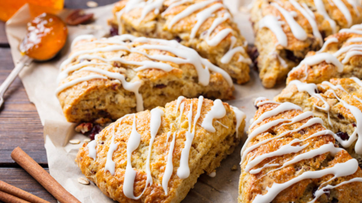 Delicious Carrot Cake Scone Mix - Easy Baking Kit for Homemade Scones | Perfect for Breakfast, Afternoon Tea & Holiday Gifting