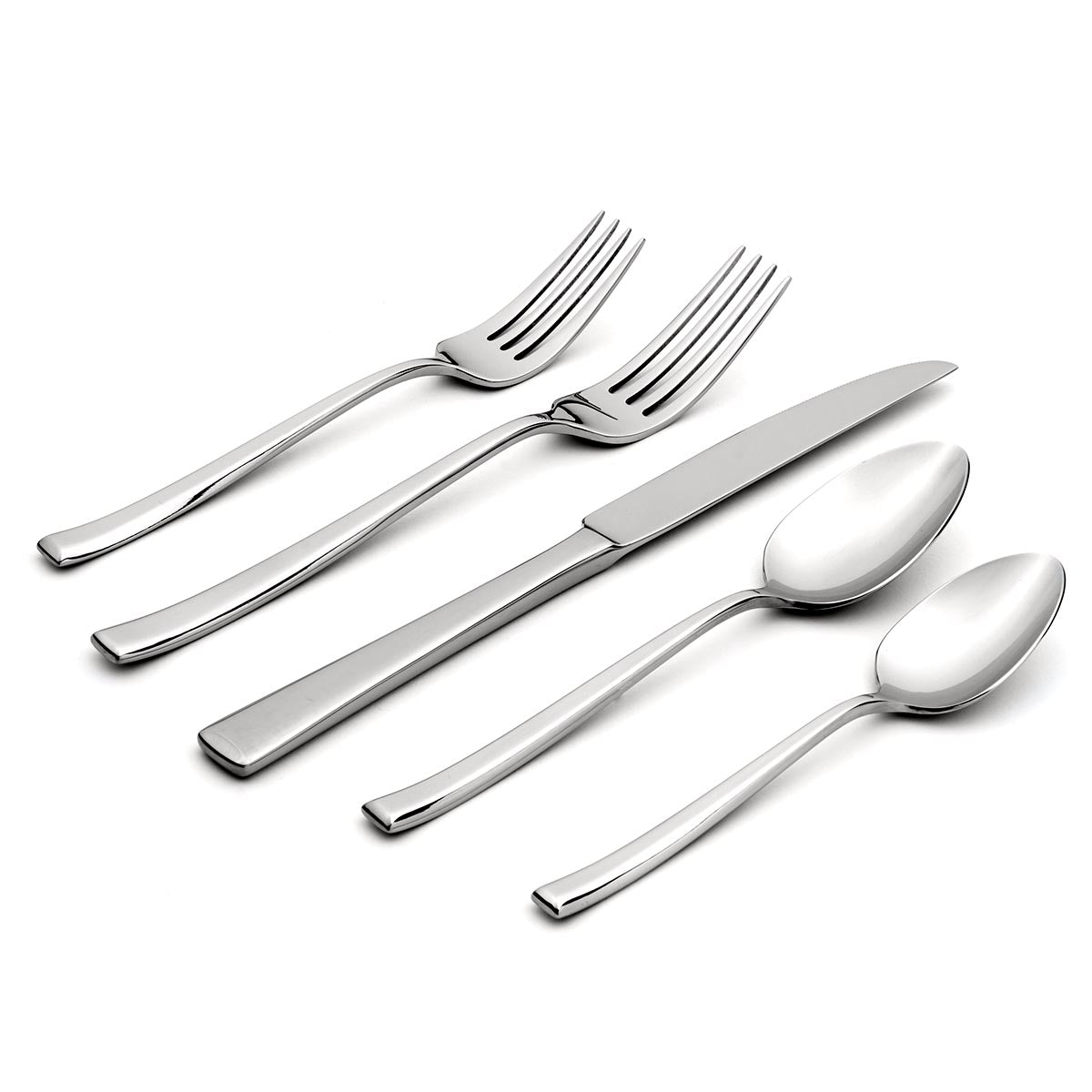 Pearce 20-Piece Stainless Steel Flatware Set - Elegant Silverware for Dining, Kitchen & Entertaining - Perfect for Everyday Use, Dinner Parties & Gifts